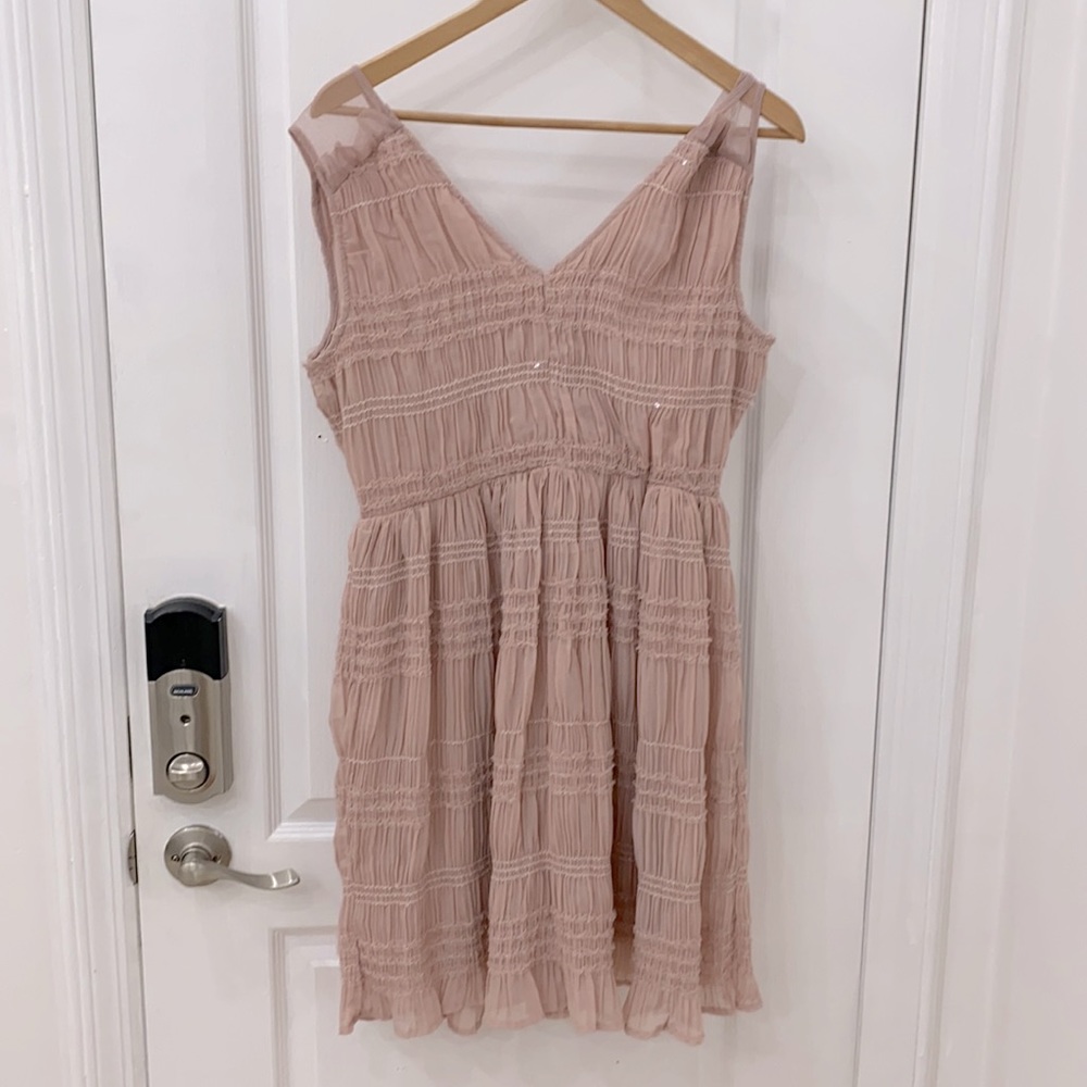 Blush formal dress